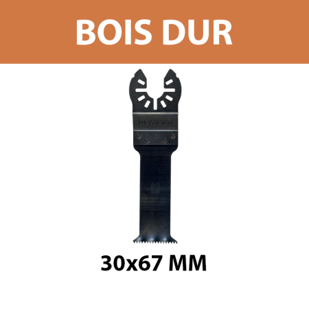 Lame 30x67 mm BiM pour multi-cutter Bois dur DEWALT