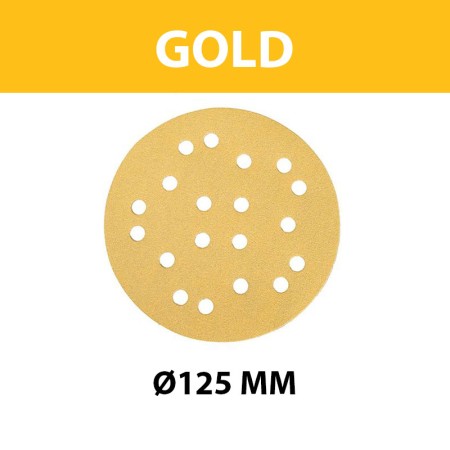Disque abrasif MIRKA GOLD Ø 125 mm 19 Trous