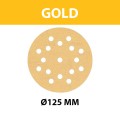 Disque abrasif MIRKA GOLD Ø 125 mm 17 Trous