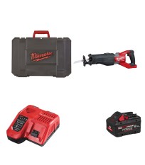Scie sabre 18V M18 FSX-0C + 1 batterie FB 8 Ah + chargeur M12-18 FC MILWAUKEE
