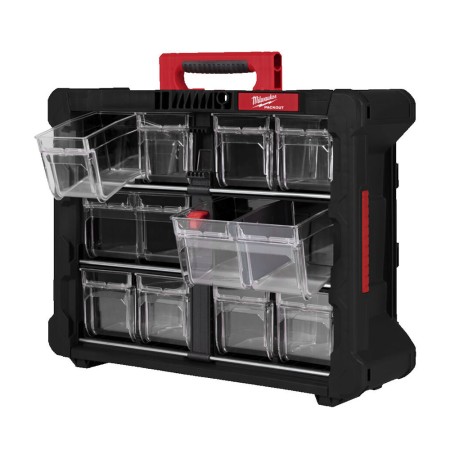 Coffret organisateur tip bin Packout Milwaukee