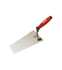 Truelle lisseuse inox bout carré 20CM manche bi-matière TALIAPLAST