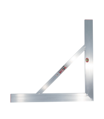 Equerre aluminium soudée à niveau isocèle 100X100CM TALIAPLAST