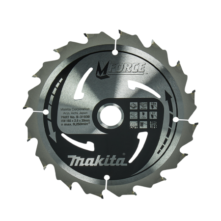 Lame de scie circulaire M-Force T.C.T Ø165 mm Bois MAKITA