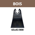 Lame 65x43mm BiM pour multi-cutter Bois DEWALT