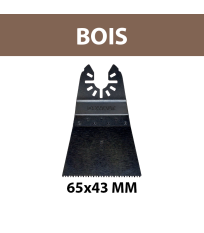 Lame 65x43mm BiM pour multi-cutter Bois DEWALT