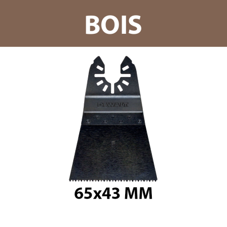 Lame 65x43mm BiM pour multi-cutter Bois DEWALT