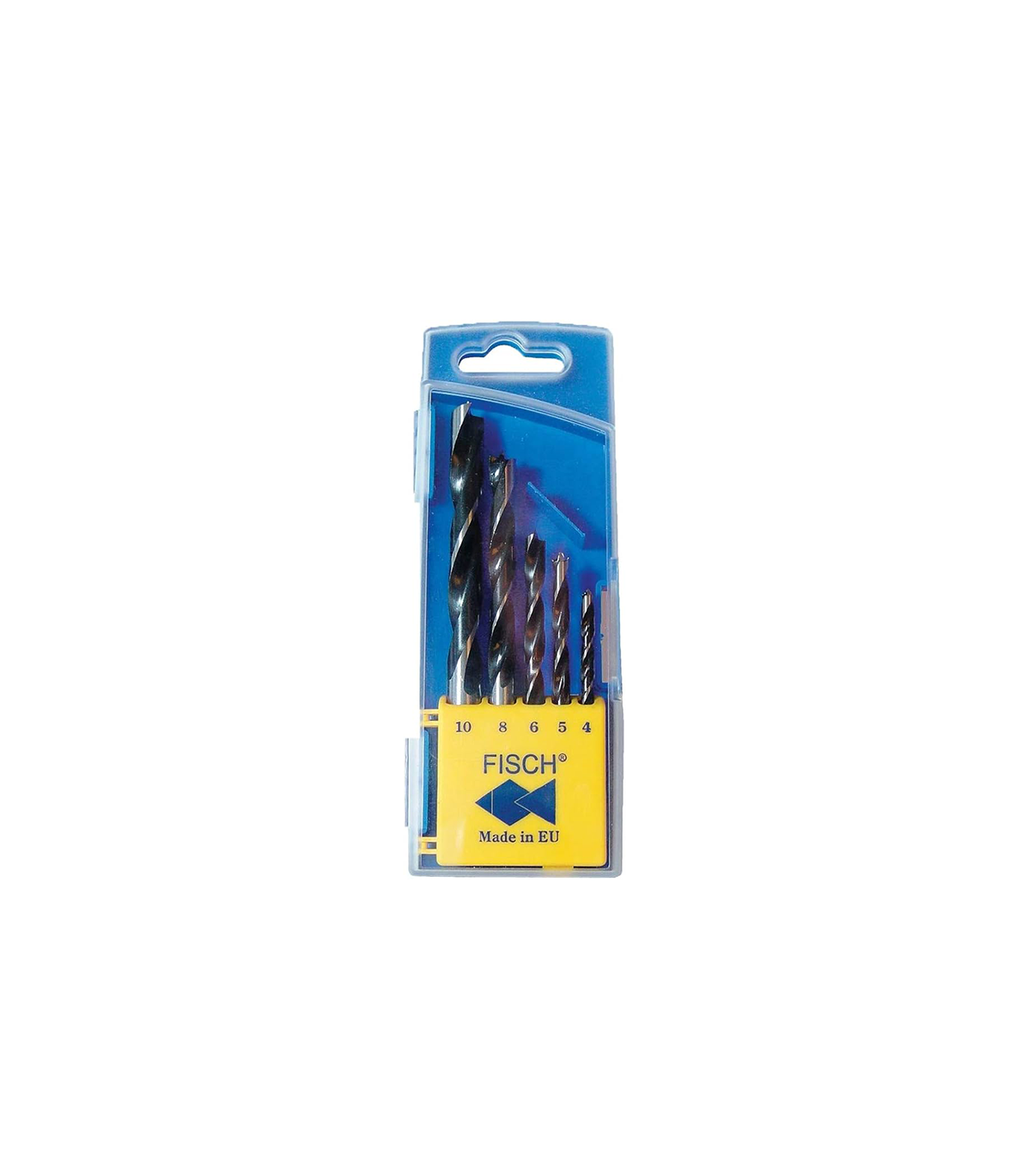 Coffret de 5 forets à bois Standard Ø4/5/6/8/10MM FISCH FAMMAB