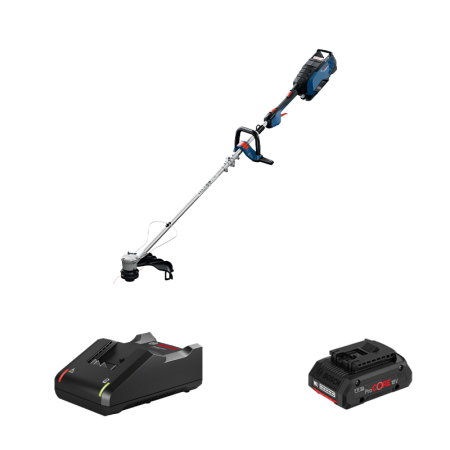 Coupe-bordures GRT 18V-40 + 1 batterie ProCore 18V 4 Ah + Chargeur GAL 18V-40 BOSCH