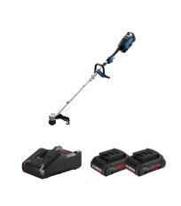 Coupe-bordures GRT 18V-40 + 2 batteries GBA 18V 4 Ah + Chargeur GAL 18V-40 BOSCH