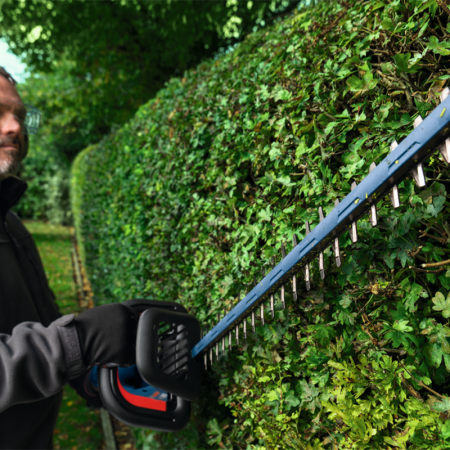 Taille haie sans fil GHE 18V-60 (II) + 1 Batterie Procore 18V 4 Ah + 1 Chargeur GAL 18V-40 BOSCH