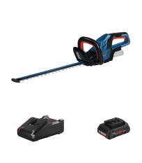 Taille haie sans fil GHE 18V-50 (II) + 1 Batterie Procore 18V 4 Ah + Chargeur GAL 18V-40 BOSCH