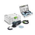 Ponceuse Ø125 mm RO 125 FEQ-Plus ROTEX + 1 systainer de 100 abrasifs FESTOOL