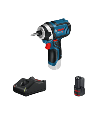 Perceuse-visseuse GDR 12V-105 + 1 batterie 12V 3 Ah + chargeur GAL 12V-40 BOSCH