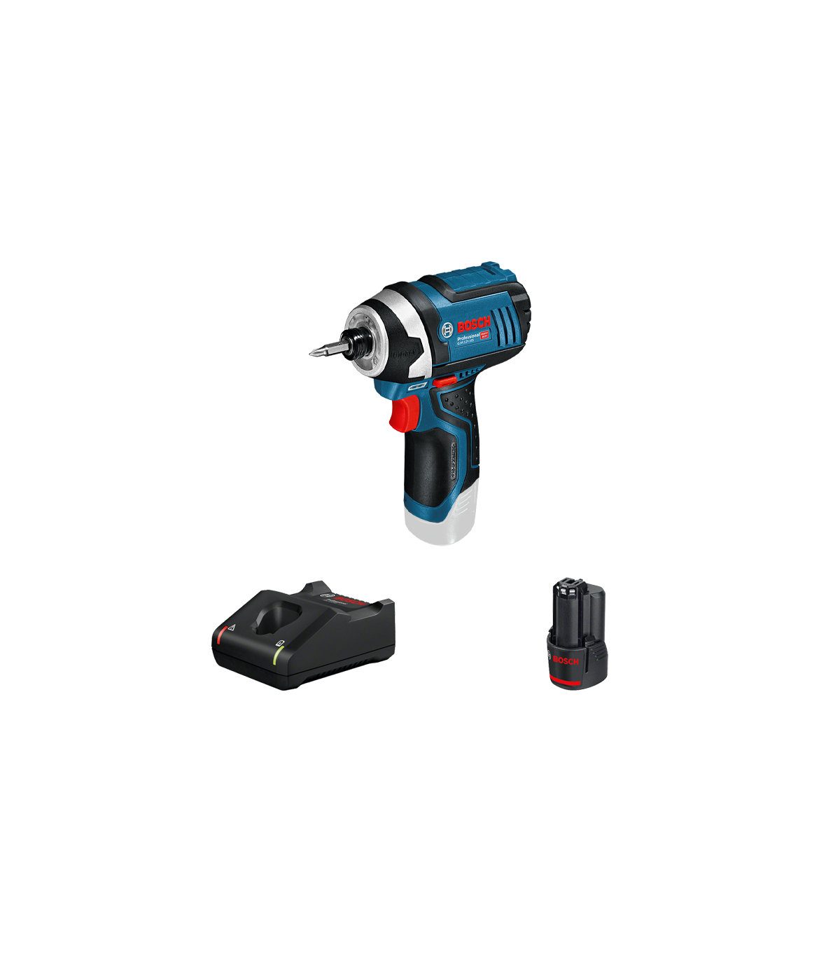 Perceuse-visseuse GDR 12V-105 + 1 batterie 12V 3 Ah + chargeur GAL 12V-40 BOSCH