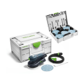 Ponceuse excentrique Ø125 mm ETS EC 125/3 EQ-Plus + Systainer de 100 abrasifs FESTOOL