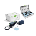 Ponceuse excentrique hybride Ø125 mm 18V ETSC 2 125-Basic + Systainer de 100 abrasifs FESTOOL