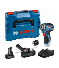 Perceuse-visseuse GSR 12V-35 FC + Embout perforateur GFA 12-H + 1 batterie 12V 6 Ah + chargeur GAL 12V-40 BOSCH