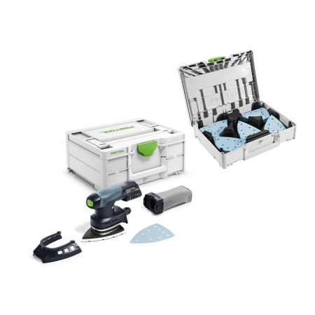 Ponceuse Delta hybride 18V DTSC 400-Basic + Systainer 100 abrasifs FESTOOL