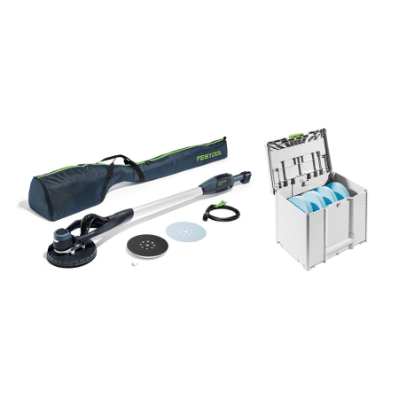 Ponceuse à bras Ø215 mm LHS-E 225 EQ PLANEX + Systainer de 100 abrasifs FESTOOL