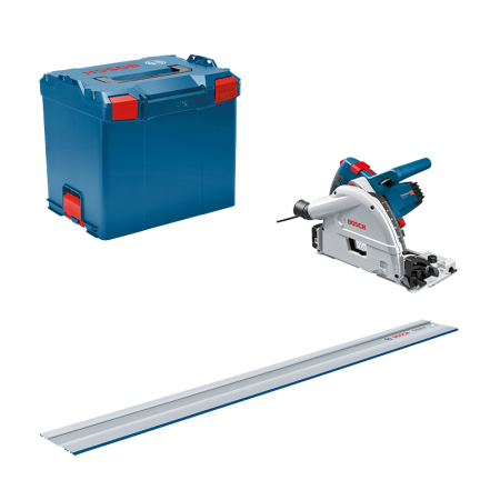 Scie circulaire plongeante Ø165 mm GKT 55 GCE + Rail de guidage FSN 1400 BOSCH