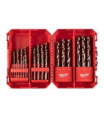 Coffret de 25 forets à métaux HSS-Cobalt Ø1-13 mm MILWAUKEE