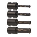 Coffret Forets diamantés M14 4 pcs Ø6-14 mm MILWAUKEE