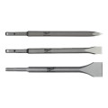 Lot de 3 burins SDS-Plus 250mm MILWAUKEE