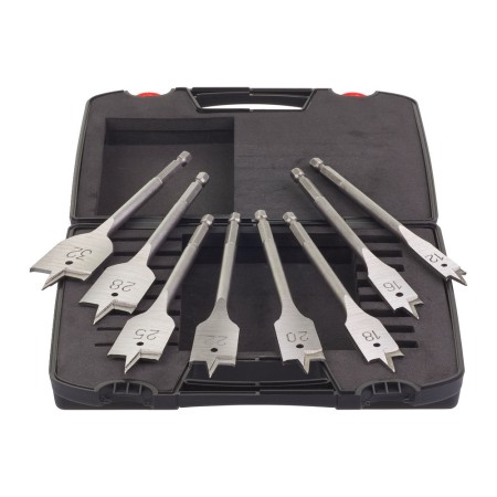 Coffret de 8 mèches plates Ø12-32 MILWAUKEE