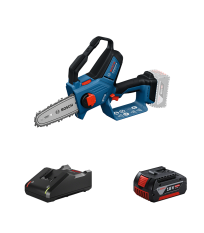 Elagueuse sans fil 15cm GKE 18V-15 + 1 batterie GBA 18V 4 Ah + Chargeur GAL 18V-40 BOSCH