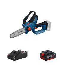 Elagueuse sans fil 20cm GKE 18V-20 + 1 batterie GBA 18V 4 Ah + Chargeur GAL 18V-40 BOSCH