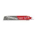 Lame de scie sabre démolition Métal TCT TORCH 150mm 8 TPI MILWAUKEE