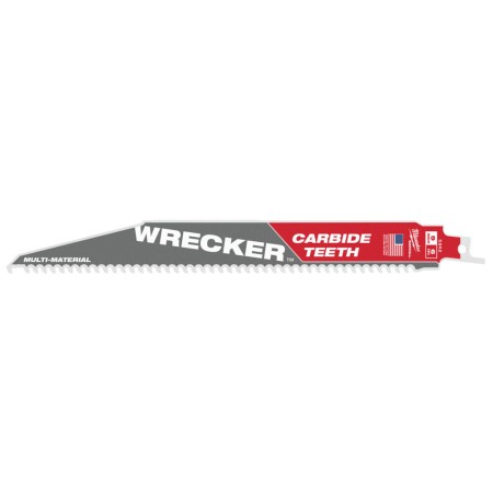 lame démolition denture en carbure TCT WRECKER 230mm Heavy duty WRECKER MILWAUKEE