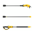 Sécateur sur perche XR 18V DCMPP569N-XJ + 2 batteries 18V 5 Ah + chargeur DCB1104-QW DEWALT