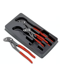 Lot de 3 pinces multiprises 180/250/300MM KNIPEX