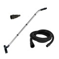 Tuyau d'aspiration antistatique Ø27mm x 4m + adaptateur universel + kit de nettoyage MIRKA