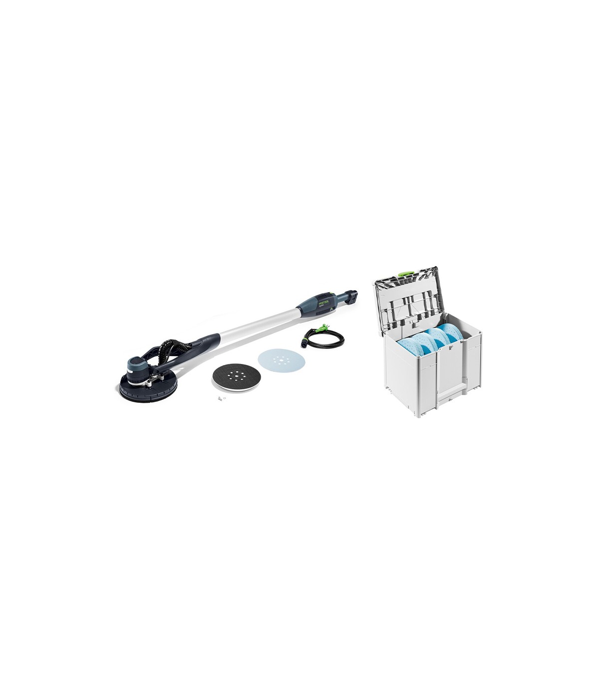 Ponceuse à bras Ø225 mm LHS-E 225 EQ-CB PLANEX + Systainer 100 abrasifs FESTOOL