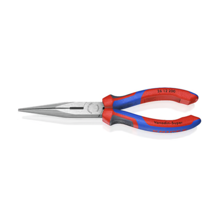 Pince a bec demi-ronde avec tranchant 200MM KNIPEX