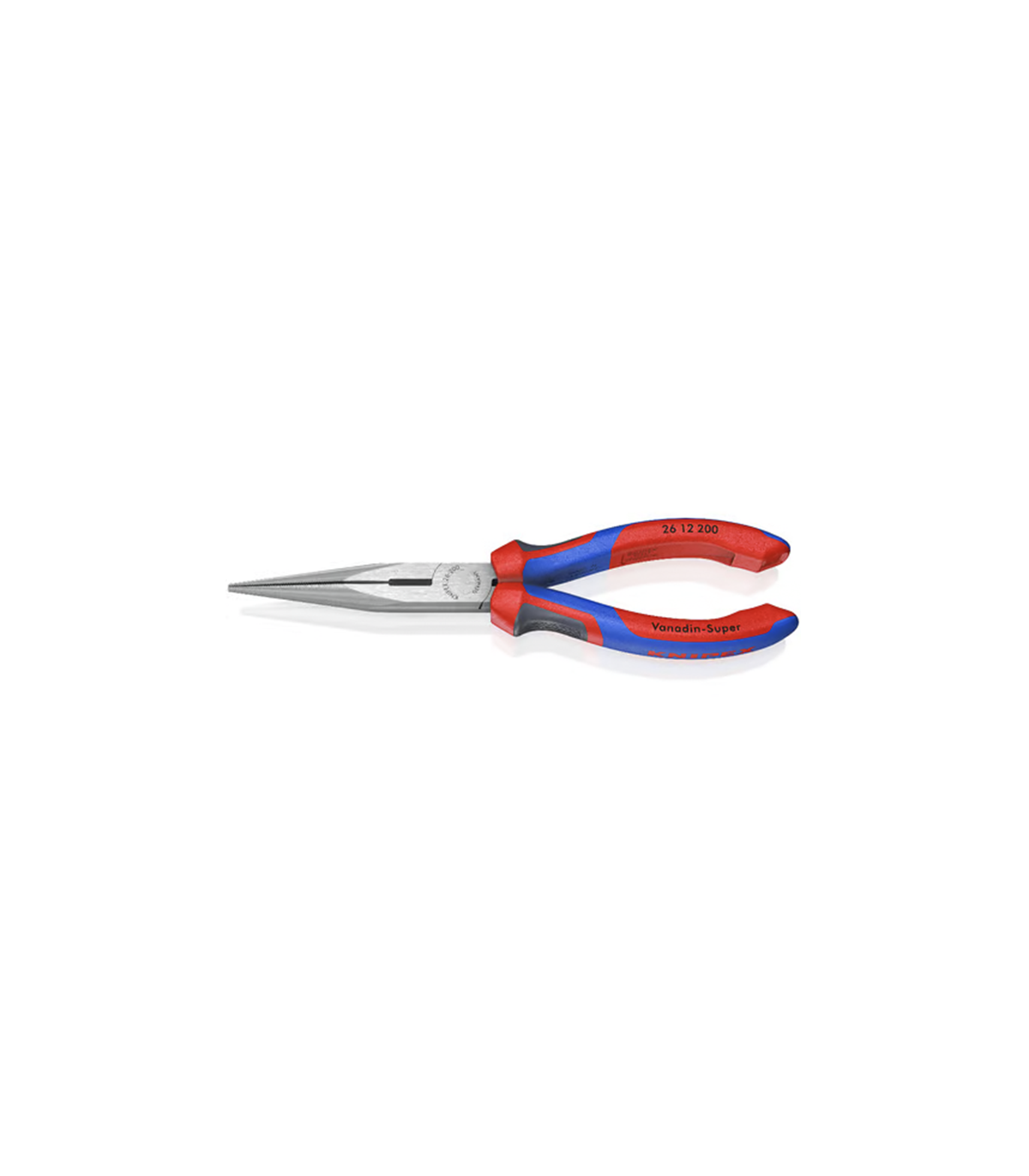 Pince a bec demi-ronde avec tranchant 200MM KNIPEX