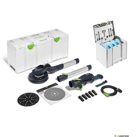 Ponceuse à bras Ø220 mm LHS 2 225 EQI-Plus PLANEX + Systainer de 100 abrasifs FESTOOL