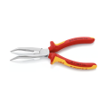 Pince à bec coudé 40° 1/2 avec tranchant chromé KNIPEX