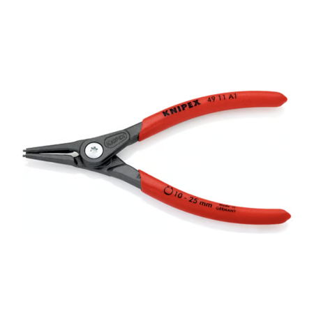Pince de précision 140MM pour circlips extérieurs Ø10-25MM KNIPEX