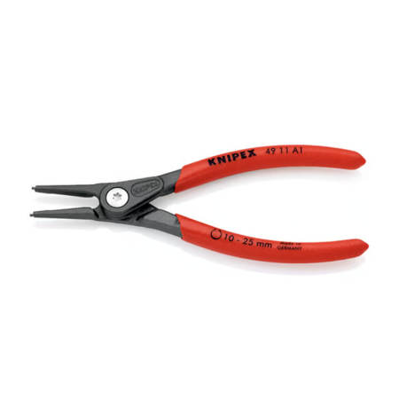 Pince de précision 140MM pour circlips extérieurs Ø10-25MM KNIPEX