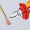 Pince coupante de coter chromée multi usage 160MM KNIPEX