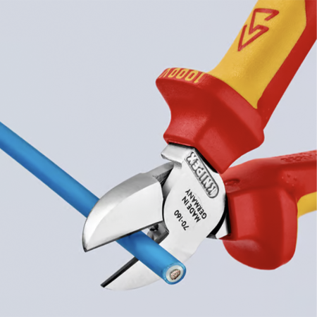 Pince coupante de coter chromée multi usage 160MM KNIPEX