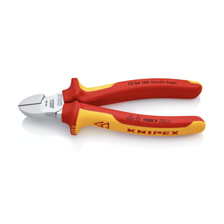 Pince coupante de coter chromée multi usage 160MM KNIPEX
