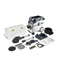 Ponceuse à bras Ø220 mm LHS 2 225 EQI-Plus PLANEX + CTM 36 Set FESTOOL