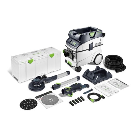 Ponceuse à bras Ø220 mm LHS 2 225 EQI-Plus PLANEX + CTM 36 Set FESTOOL