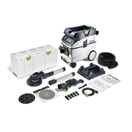 Ponceuse à bras Ø220 mm LHS 2 225 EQI-Plus PLANEX + CTL 36 Set FESTOOL