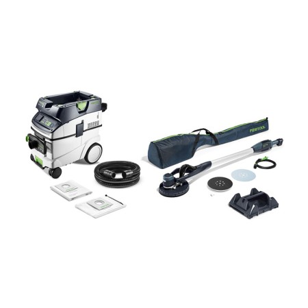 Ponceuse à bras Ø215 mm LHS-E 225 EQ PLANEX + CTL 36 Set FESTOOL